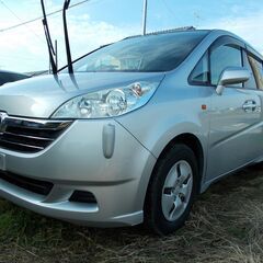 ステップワゴン RG1 　6万㌔台 　バン ４ナンバー予備険付は20万円 　両電スラ ナビ CD DVD Bカメラ ETC 　作業車、送迎車等　鉾田市の画像