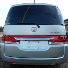 ステップワゴン RG1 　6万㌔台 　バン ４ナンバー予備険付は20万円 　両電スラ ナビ CD DVD Bカメラ ETC 　作業車、送迎車等　鉾田市の画像