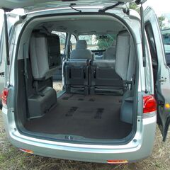 ステップワゴン RG1 　6万㌔台 　バン ４ナンバー予備険付は20万円 　両電スラ ナビ CD DVD Bカメラ ETC 　作業車、送迎車等　鉾田市の画像