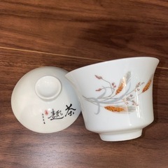 中国茶　湯呑みの画像