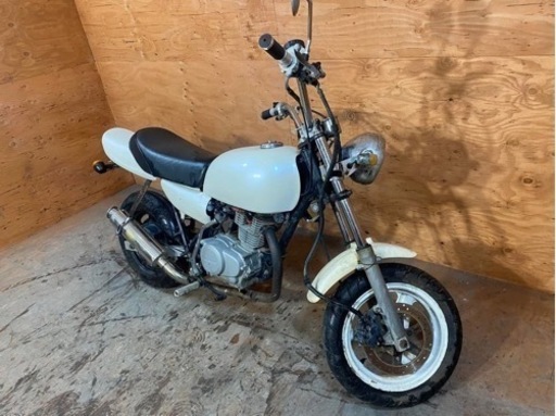 ★お支払総額11.8万円★ ホンダ エイプ50 AC16 フロントディスクブレーキ化！ 100cc？シリンダー！ カスタムベースに！ 走行テスト済み 関東圏内即日配送可能です！