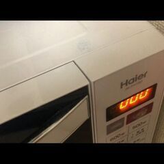 2017年製 電子レンジ お譲りします 2000円の画像