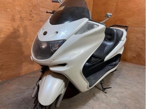 ★お支払総額 4.8万円★ ヤマハ マジェスティ250 SG03J 社外マフラー！社外ハンドル！ リアサス！ 激安マジェスティ！ 通勤通学に！カスタムベースにも♪ 関東圏内即日配送可能です！