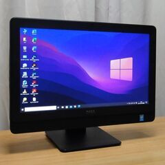 超美品 Dell Optiplex 3030 AIO 19.5インチ一体型PC Core i5 メモリー8GB SSD 240GB（新品）Win10 pro Office 2019 pro搭載 DVD-RWドライブ、WiFi Webカメラ装備の画像