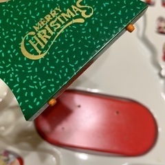 木製 卓上クリスマスツリー クリスマスオーナメントの画像