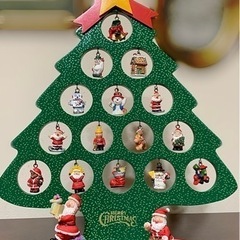木製 卓上クリスマスツリー クリスマスオーナメント