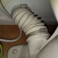 トイレ　排水管につなぐホースについて