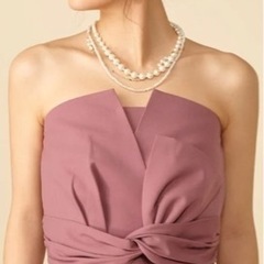 【お譲り完了】結婚式☆謝恩会☆卒業パーティー スカート見えドレスパンツの画像