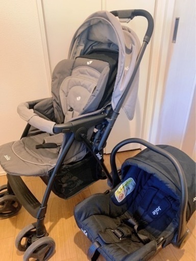 【joie トラベルシステム】ベビーカー＆ベビーシートセット