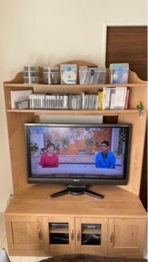 液晶テレビ＆コーナーラック ※テレビのみ決まりましたので一旦受付終了します