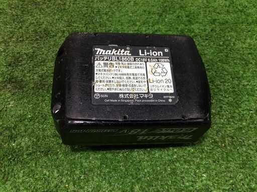 マキタ BL1860B バッテリー雪有【リライズ市川行徳店】【店頭取引限定】【中古】IT5UVBJNVW8K