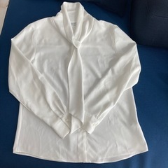 鎌倉シャツ ホワイトブラウス