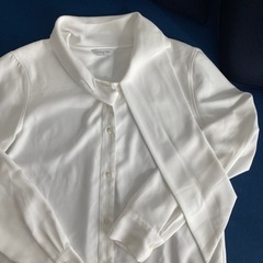 鎌倉シャツ ホワイトブラウスの画像