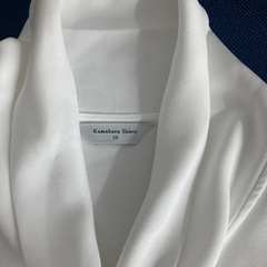 鎌倉シャツ ホワイトブラウスの画像