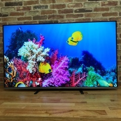 ①即日受渡❣️去年購入 省エネ4K HDR大型高画質50型テレビ裏録画🆗31500円