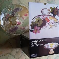 SOGAクリスタル＃フルーツボール足つき 【新品・箱入り】の画像