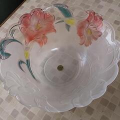 #SOGAクリスタル花柄の豪華器セット【新品・箱入り】の画像