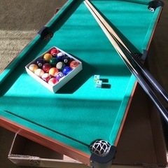 ビリヤード　一式　卓上
