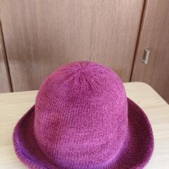 【レディース帽子】折りたためる帽子の画像
