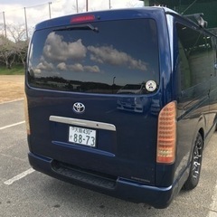 ハイエースバン 2.0 スーパーGL ロング 外エアロ　ローダウン　ETC　キーレスの画像