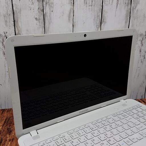 【高速起動】TOSHIBA ノートPC PT452/33HW 新品 SSD 120GB Intel Celeron 847 1.10GHz 15.6インチ メモリ 4GB パソコン