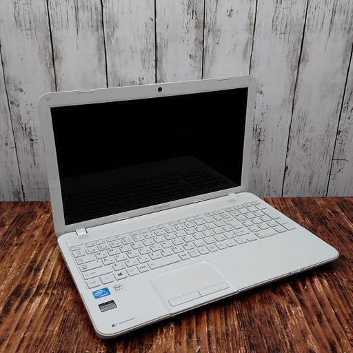 【高速起動】TOSHIBA ノートPC PT452/33HW 新品 SSD 120GB Intel Celeron 847 1.10GHz 15.6インチ メモリ 4GB パソコン