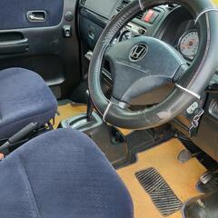 （契約成立）　2WD バモス　軽バン　車検令和４年7月まで　20万キロ超　ドラレコ前後あり　夏タイヤ令和３年購入　スタッドレスタイヤ無し　タイミングベルト、オルタネーター交換済みの画像