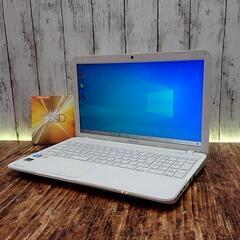 【高速起動】TOSHIBA ノートPC PT452/33HW 新品 SSD 120GB Intel Celeron 847 1.10GHz 15.6インチ メモリ 4GB パソコン