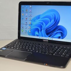 中古ノートパソコン 最新Windows11+office 東芝 Dynabook T552/37GB core i3-2312M/新品SSD256GB/メモリ4GB/ブルーレイ/無線内蔵/テンキー