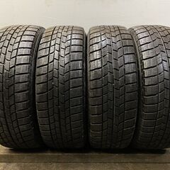 GOODYEAR ICENAVI6 195/65R15 15インチ スタッドレス 4本 2017年製 バリ溝 ステップワゴン セレナ エスクァイア等　(MTD209)クレジットカード QRコード決済可能