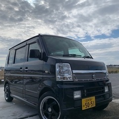 値下げ！個人滋賀発　H21エブリィワゴン車検付き！乗って帰れます...