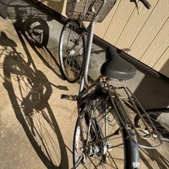 【難あり】ママチャリ　グレーの画像