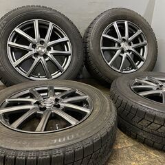 ホイール新品【BS BLIZZAK VRX 195/65R15】スタッドレス【EURO MAGIC 15インチ 6J5HPCD100+43】プリウス等 バランス調整済　(VTN513) クレジットカード QRコード決済可能