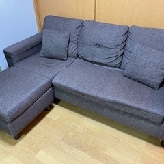 【受渡決定】3人がけソファー【引き取り早い方優先します】の画像