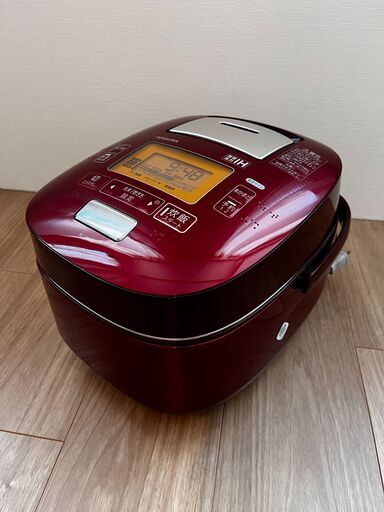 【美品】TOSHIBA 真空圧力IH かまど炊き RC-10VSH●東芝・炊飯器