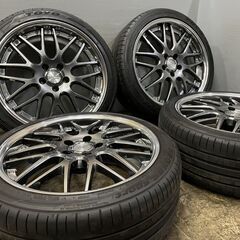 【TOYO PROXES Sport 235/40ZR19】夏タイヤ【WORK Lanvec LM1 ランベック 19インチ 8.5J5HPCD114.3+40】クラウン エスティマ等　(VTJ393)クレジットカード QRコード決済可能