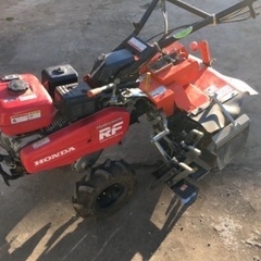 配送料無料セール中　ホンダ　FR715　幅狭二輪管理機　土寄せアタッチメント付き　ガソリンエンジンの画像