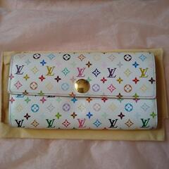 LOUIS VUITTON　格安　美品🍀マルチカラー　長財布　ブ...