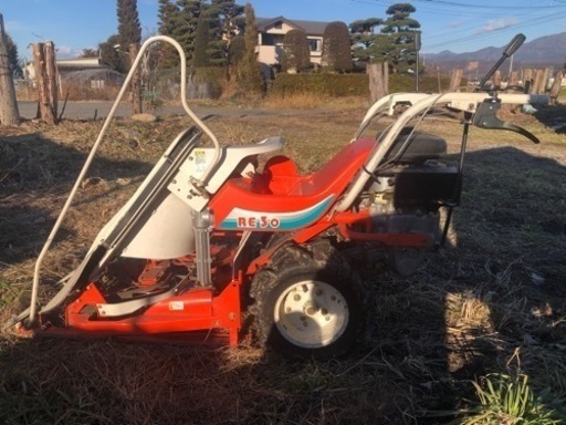 農機具　クボタ 1条刈りバインダーRE30 リコイル ガソリンエンジン GS120-2JB-D