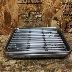 (5432-0) クローバー ステンレス 浅型バット 21枚取 ...