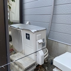 エアコン取り外し