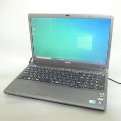 新品高速SSD ノートパソコン 中古良品 フルHD 16.4型 SONY VPCF148FJ Core i5 4GB Blu-ray 無線 Bluetooth カメラ Windows10 Office