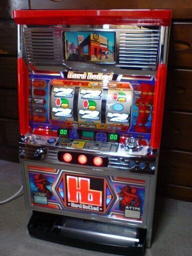 パチスロ実機 サミー 4号機 レトロ ハードボイルド LED化 載せ変えセット パネル付