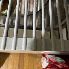 新品　水切りラック　くるくる収納