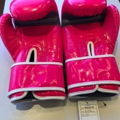 ✨新品未使用品✨ 可愛いピンクのグローブ《 フィットネス ボクシンググローブ 》🥊の画像