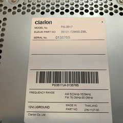 純正カーオーディオスズキワゴンRの画像