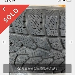 ホイール付きスタッドレスタイヤ4本　写真更新の画像