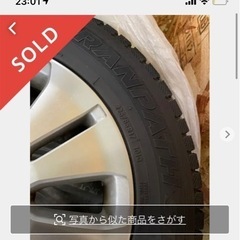ホイール付きスタッドレスタイヤ4本　写真更新の画像
