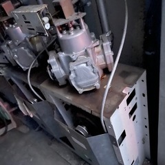 ガソリンスタンドモーターポンプ