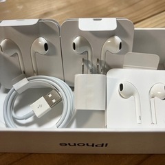 iPhone 純正　イヤホン　充電器　全て新品セット